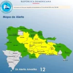COE aumenta provincias en alerta verde por vaguada